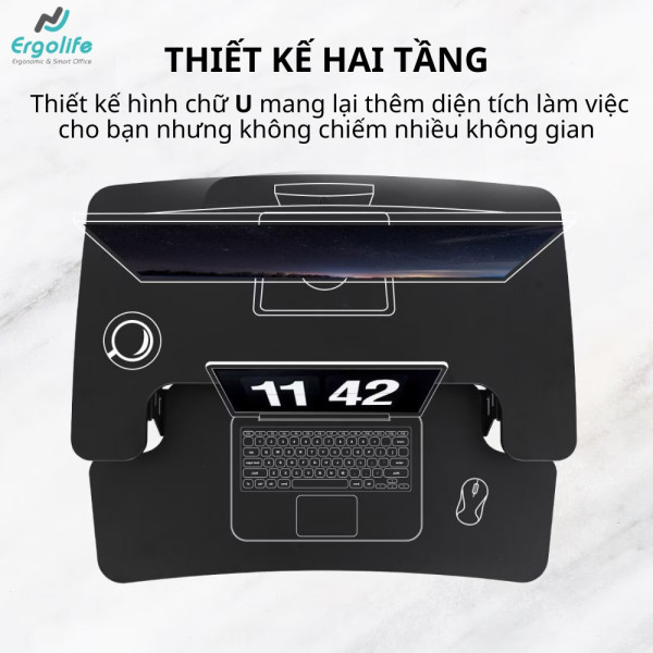 Bộ chuyển đổi bàn đứng nâng hạ điện EC-M7E