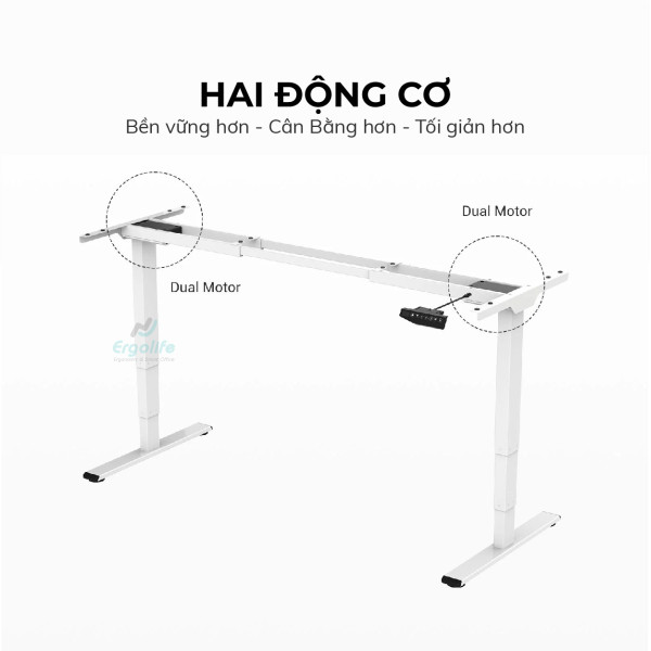 Bàn nâng hạ thông minh Ergonomic ED225E