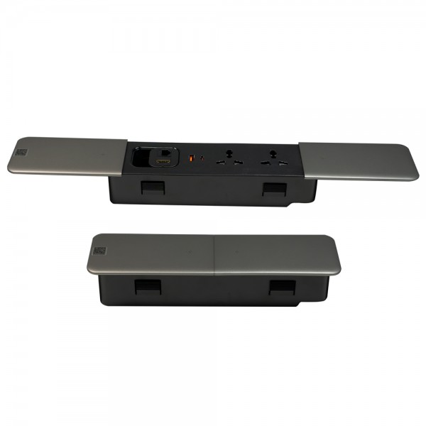 Ổ cắm điện âm bàn nắp trượt OEXH218B