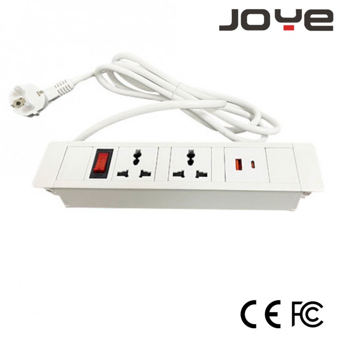 Ổ cắm điện âm bàn hoặc âm vách ngăn OEXH605