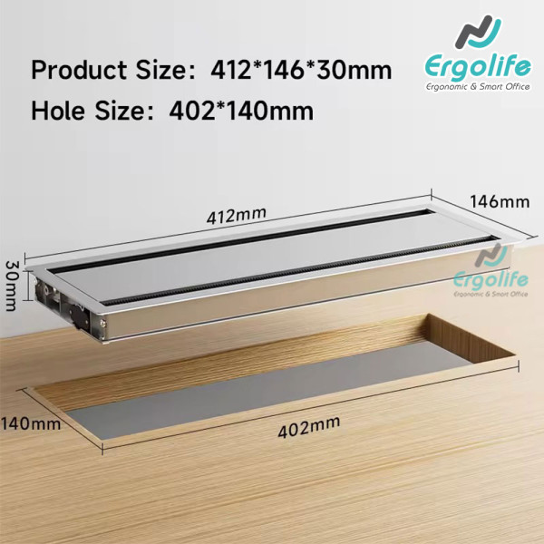 Nắp Hộp điện âm bàn cao cấp OEFG200B