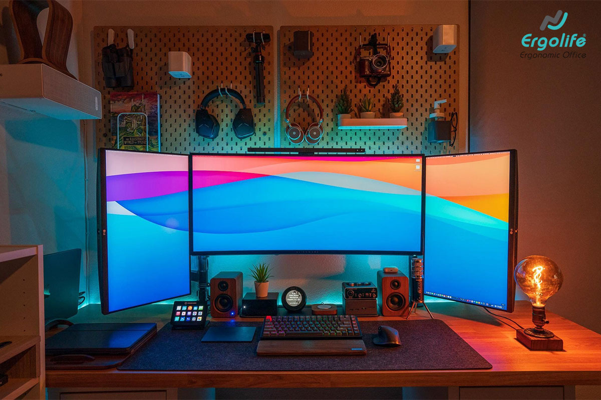 Những lợi ích từ việc setup đa màn hình mang lại